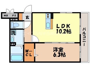 グランマルクナガサキの物件間取画像